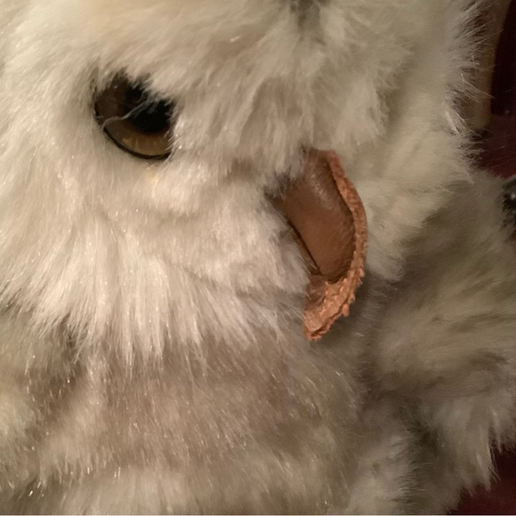 Vintage 1987 GUND Plush Owl Stuffed Animal Toy - Picture 12 of 12